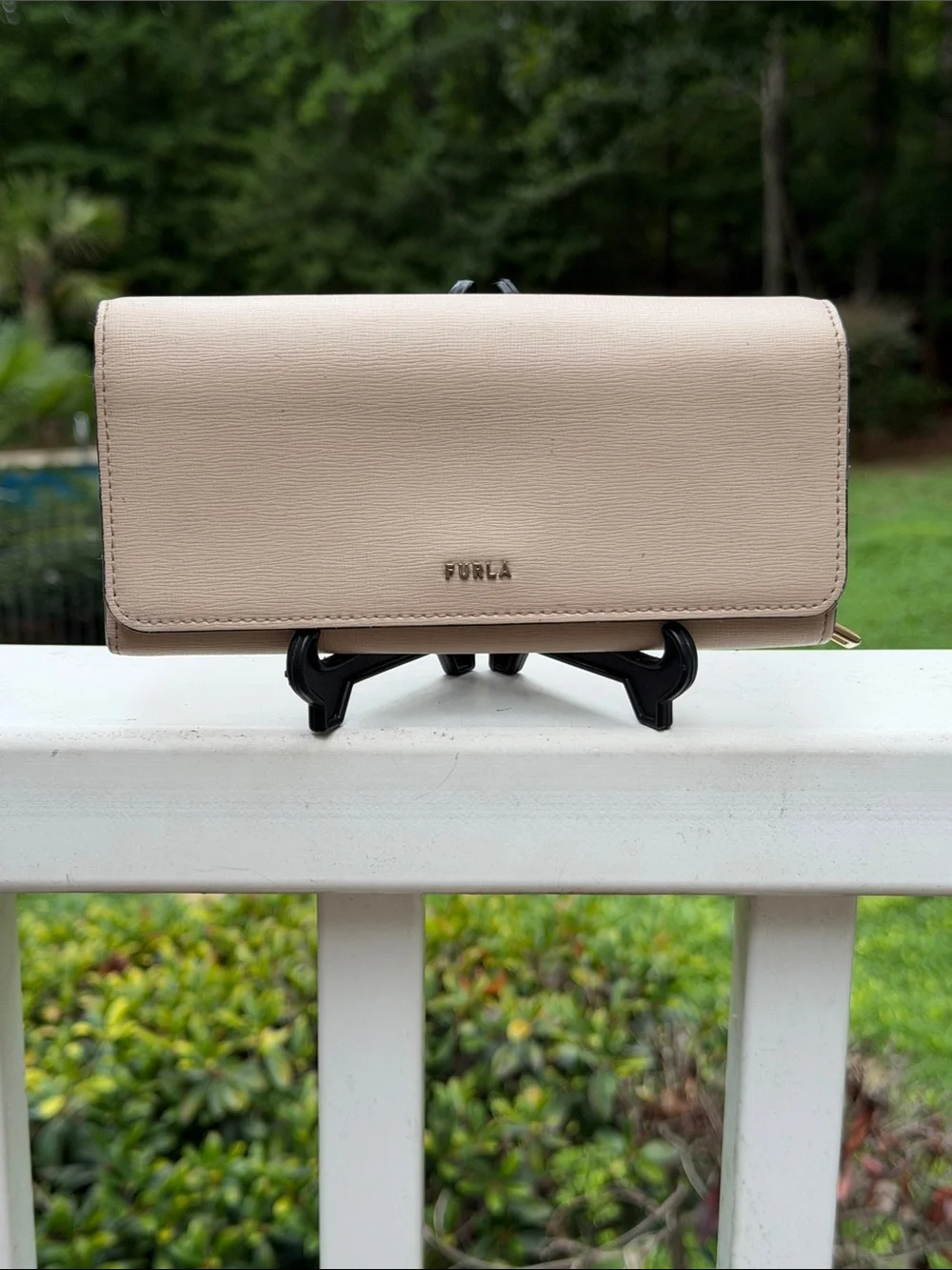 Furla Babylon Continental Wallet in Saffiano Leather